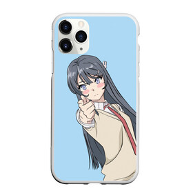 Чехол для iPhone 11 Pro Max матовый с принтом Seishun Buta в городе Новоалтайск, Силикон |  | Тематика изображения на принте: anime | rascal does not dream of bunny girl senpai | seishun buta yarou wa bunny girl senpai | аниме | сакурадзима май | сакута | этот глупый свин не понимает мечту девочки зайки