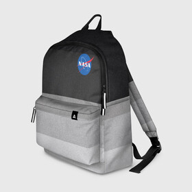 Рюкзак 3D с принтом NASA в городе Новоалтайск, 100% полиэстер | лямки с регулируемой длиной, сверху петелька, чтобы рюкзак можно было повесить на вешалку. Основное отделение закрывается на молнию, как и внешний карман. Внутри два дополнительных кармана, один из которых закрывается на молнию. По бокам два дополнительных кармашка | nasa | space x | spacex | астронавт | астронавтика | вселенная | галактика | космонавт | космонавтика | космос | луна | марс | наса