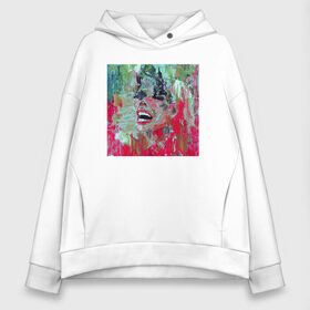 Женское худи Oversize хлопок с принтом Cakeboy в городе Новоалтайск, френч-терри — 70% хлопок, 30% полиэстер. Мягкий теплый начес внутри —100% хлопок | боковые карманы, эластичные манжеты и нижняя кромка, капюшон на магнитной кнопке | cakeboy | gone.fludd | гонфлад | гоунфлад | кейк | мамбл | не волнует | русский рэп | фрешмен