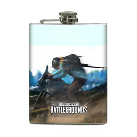 Фляга с принтом PlayerUnknown`s Battlegrounds в городе Новоалтайск, металлический корпус | емкость 0,22 л, размер 125 х 94 мм. Виниловая наклейка запечатывается полностью | action | battlegrounds | chiken | game | online | playerunknown’s | pubg | игры | камуфляж | курица | наемники | огонь | пабг | пубг | сковорода | солдаты | шутер