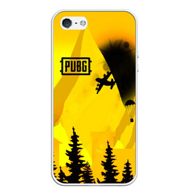 Чехол для iPhone 5/5S матовый с принтом PUBG в городе Новоалтайск, Силикон | Область печати: задняя сторона чехла, без боковых панелей | action | battlegrounds | chiken | game | online | playerunknown’s | pubg | игры | камуфляж | курица | наемники | огонь | пабг | пубг | сковорода | солдаты | шутер