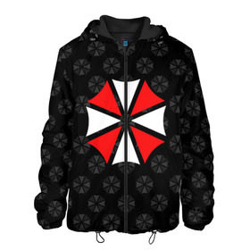 Мужская куртка 3D с принтом UMBRELLA CORP в городе Новоалтайск, ткань верха — 100% полиэстер, подклад — флис | прямой крой, подол и капюшон оформлены резинкой с фиксаторами, два кармана без застежек по бокам, один большой потайной карман на груди. Карман на груди застегивается на липучку | Тематика изображения на принте: ada wong | biohazard | leon | nemesis | project resistance | raccoon city | re | re3 | resident evil | resident evil 3 | rpd | stars | umbrella | ада вонг | амбрелла | немезис | ужасы