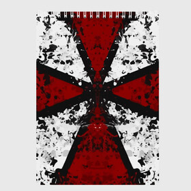 Скетчбук с принтом UMBRELLA CORP в городе Новоалтайск, 100% бумага
 | 48 листов, плотность листов — 100 г/м2, плотность картонной обложки — 250 г/м2. Листы скреплены сверху удобной пружинной спиралью | ada wong | biohazard | game | gamer | leon | logo | mistic | nemesis | raccoon city | re2 | resident evil 2 | rpd | stars | umbrella | ада вонг | амбрелла | зомби | игра | мистика | ужасы