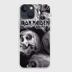 Чехол для iPhone 13 mini с принтом Iron Maiden в городе Новоалтайск,  |  | бас | британия | брюс дикинсон | гитара | группа | дева | железная | метал | нико макбрэйн | рок | стив харрис | хеви | яник герс