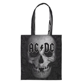Шоппер 3D с принтом AC/DC  в городе Новоалтайск, 100% полиэстер | Плотность: 200 г/м2; Размер: 34×35 см; Высота лямок: 30 см | австралийская | ангус янг | блюз | группа | малькольм янг | рок | рок н ролл | стиви янг | хард