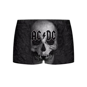 Мужские трусы 3D с принтом AC/DC в городе Новоалтайск, 50% хлопок, 50% полиэстер | классическая посадка, на поясе мягкая тканевая резинка | австралийская | ангус янг | блюз | группа | малькольм янг | рок | рок н ролл | стиви янг | хард