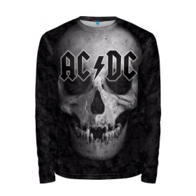 Мужской лонгслив 3D с принтом AC/DC в городе Новоалтайск, 100% полиэстер | длинные рукава, круглый вырез горловины, полуприлегающий силуэт | австралийская | ангус янг | блюз | группа | малькольм янг | рок | рок н ролл | стиви янг | хард