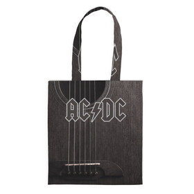 Шоппер 3D с принтом AC/DC  в городе Новоалтайск, 100% полиэстер | Плотность: 200 г/м2; Размер: 34×35 см; Высота лямок: 30 см | австралийская | ангус янг | блюз | группа | малькольм янг | рок | рок н ролл | стиви янг | хард