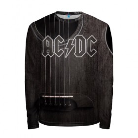 Мужской лонгслив 3D с принтом AC/DC в городе Новоалтайск, 100% полиэстер | длинные рукава, круглый вырез горловины, полуприлегающий силуэт | австралийская | ангус янг | блюз | группа | малькольм янг | рок | рок н ролл | стиви янг | хард