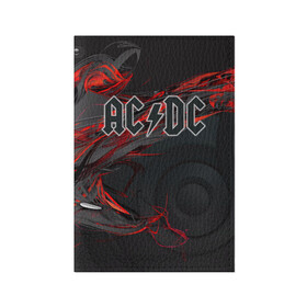 Обложка для паспорта матовая кожа с принтом AC/DC  в городе Новоалтайск, натуральная матовая кожа | размер 19,3 х 13,7 см; прозрачные пластиковые крепления | австралийская | ангус янг | блюз | группа | малькольм янг | рок | рок н ролл | стиви янг | хард
