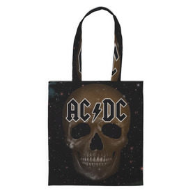 Шоппер 3D с принтом AC/DC в городе Новоалтайск, 100% полиэстер | Плотность: 200 г/м2; Размер: 34×35 см; Высота лямок: 30 см | австралийская | ангус янг | блюз | группа | малькольм янг | рок | рок н ролл | стиви янг | хард