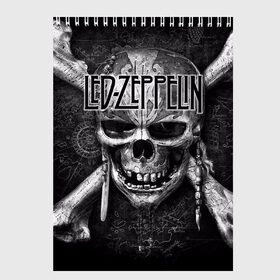 Скетчбук с принтом Led Zeppelin в городе Новоалтайск, 100% бумага
 | 48 листов, плотность листов — 100 г/м2, плотность картонной обложки — 250 г/м2. Листы скреплены сверху удобной пружинной спиралью | блюз рок | британская | группа | джимми пейдж | джон пол джонс | роберт плант | рок | фолк рок | хард рок | хеви метал