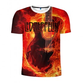 Мужская футболка 3D спортивная с принтом Led Zeppelin в городе Новоалтайск, 100% полиэстер с улучшенными характеристиками | приталенный силуэт, круглая горловина, широкие плечи, сужается к линии бедра | блюз рок | британская | группа | джимми пейдж | джон пол джонс | роберт плант | рок | фолк рок | хард рок | хеви метал