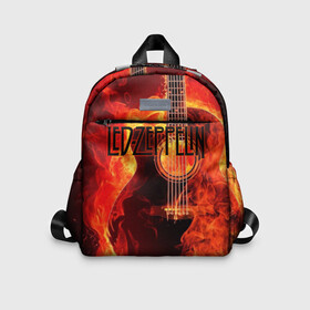 Детский рюкзак 3D с принтом Led Zeppelin в городе Новоалтайск, 100% полиэстер | лямки с регулируемой длиной, сверху петелька, чтобы рюкзак можно было повесить на вешалку. Основное отделение закрывается на молнию, как и внешний карман. Внутри дополнительный карман. По бокам два дополнительных кармашка | блюз рок | британская | группа | джимми пейдж | джон пол джонс | роберт плант | рок | фолк рок | хард рок | хеви метал