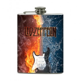 Фляга с принтом Led Zeppelin в городе Новоалтайск, металлический корпус | емкость 0,22 л, размер 125 х 94 мм. Виниловая наклейка запечатывается полностью | Тематика изображения на принте: блюз рок | британская | группа | джимми пейдж | джон пол джонс | роберт плант | рок | фолк рок | хард рок | хеви метал