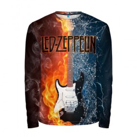 Мужской лонгслив 3D с принтом Led Zeppelin в городе Новоалтайск, 100% полиэстер | длинные рукава, круглый вырез горловины, полуприлегающий силуэт | блюз рок | британская | группа | джимми пейдж | джон пол джонс | роберт плант | рок | фолк рок | хард рок | хеви метал