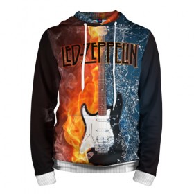 Мужская толстовка 3D с принтом Led Zeppelin в городе Новоалтайск, 100% полиэстер | двухслойный капюшон со шнурком для регулировки, мягкие манжеты на рукавах и по низу толстовки, спереди карман-кенгуру с мягким внутренним слоем. | блюз рок | британская | группа | джимми пейдж | джон пол джонс | роберт плант | рок | фолк рок | хард рок | хеви метал