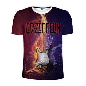 Мужская футболка 3D спортивная с принтом Led Zeppelin в городе Новоалтайск, 100% полиэстер с улучшенными характеристиками | приталенный силуэт, круглая горловина, широкие плечи, сужается к линии бедра | блюз рок | британская | группа | джимми пейдж | джон пол джонс | роберт плант | рок | фолк рок | хард рок | хеви метал