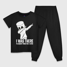 Детская пижама хлопок с принтом Marshmello в городе Новоалтайск, 100% хлопок |  брюки и футболка прямого кроя, без карманов, на брюках мягкая резинка на поясе и по низу штанин
 | chris comstock | electronic | fortnite | joytime iii | marshmello | клубная | маршмелло | маршмеллоу | фортнайт | электронная музыка