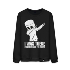Мужской свитшот хлопок с принтом Marshmello в городе Новоалтайск, 100% хлопок |  | chris comstock | electronic | fortnite | joytime iii | marshmello | клубная | маршмелло | маршмеллоу | фортнайт | электронная музыка