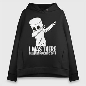 Женское худи Oversize хлопок с принтом Marshmello в городе Новоалтайск, френч-терри — 70% хлопок, 30% полиэстер. Мягкий теплый начес внутри —100% хлопок | боковые карманы, эластичные манжеты и нижняя кромка, капюшон на магнитной кнопке | chris comstock | electronic | fortnite | joytime iii | marshmello | клубная | маршмелло | маршмеллоу | фортнайт | электронная музыка