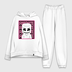 Женский костюм хлопок Oversize с принтом Fortnite в городе Новоалтайск,  |  | chris comstock | electronic | fortnite | joytime iii | marshmello | клубная | маршмелло | маршмеллоу | фортнайт | электронная музыка