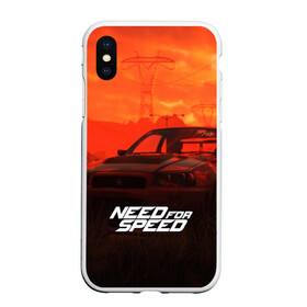 Чехол для iPhone XS Max матовый с принтом NEED FOR SPEED в городе Новоалтайск, Силикон | Область печати: задняя сторона чехла, без боковых панелей | auto | game art | need for speed payback | nfs | nfs carbon | payback | sport | the carbon | transport | авто | гонки | карбон | машина | спорт | уличные гонки