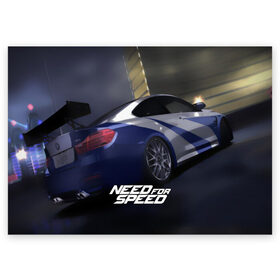 Поздравительная открытка с принтом NEED FOR SPEED в городе Новоалтайск, 100% бумага | плотность бумаги 280 г/м2, матовая, на обратной стороне линовка и место для марки
 | auto | game art | need for speed payback | nfs | nfs carbon | payback | sport | the carbon | transport | авто | гонки | карбон | машина | нфс | спорт | уличные гонки