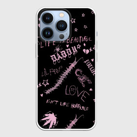 Чехол для iPhone 13 Pro с принтом LIL PEEP   Life Is Beautiful в городе Новоалтайск,  |  | beautiful | broken | daddy | dead | exclusive | heart | life | lil | lilpeep | music | peep | pump | rap | rapper | rip | tattoo | густав | лил | лилпип | мертв | память | пип | рип | рэп | рэпер | сердечко | сердце | тату | умер