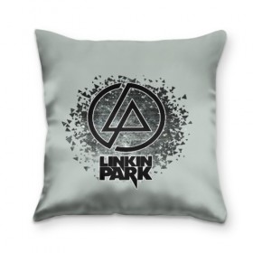 Подушка 3D с принтом Linkin Park в городе Новоалтайск, наволочка – 100% полиэстер, наполнитель – холлофайбер (легкий наполнитель, не вызывает аллергию). | состоит из подушки и наволочки. Наволочка на молнии, легко снимается для стирки | американская | группа | линкин | майк шинода | метал | музыка | ню | парк | поп | рок | рэп | феникс фаррелл | честер беннингтон | электроник