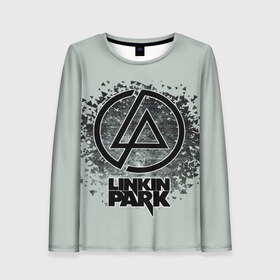 Женский лонгслив 3D с принтом Linkin Park в городе Новоалтайск, 100% полиэстер | длинные рукава, круглый вырез горловины, полуприлегающий силуэт | американская | группа | линкин | майк шинода | метал | музыка | ню | парк | поп | рок | рэп | феникс фаррелл | честер беннингтон | электроник