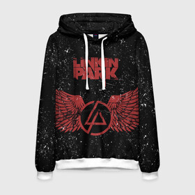 Мужская толстовка 3D с принтом Linkin Park в городе Новоалтайск, 100% полиэстер | двухслойный капюшон со шнурком для регулировки, мягкие манжеты на рукавах и по низу толстовки, спереди карман-кенгуру с мягким внутренним слоем. | Тематика изображения на принте: американская | группа | линкин | майк шинода | метал | музыка | ню | парк | поп | рок | рэп | феникс фаррелл | честер беннингтон | электроник