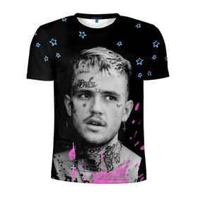 Мужская футболка 3D спортивная с принтом LIL PEEP - Runaway в городе Новоалтайск, 100% полиэстер с улучшенными характеристиками | приталенный силуэт, круглая горловина, широкие плечи, сужается к линии бедра | beautiful | broken | daddy | dead | exclusive | heart | life | lil | lilpeep | music | peep | pump | rap | rapper | rip | runaway | tattoo | густав | лил | лилпип | мертв | память | пип | рип | рэп | рэпер | сердце | тату | умер