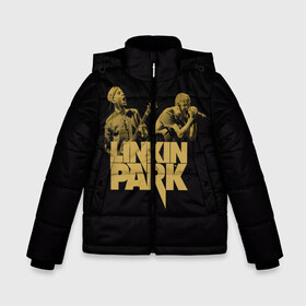 Зимняя куртка для мальчиков 3D с принтом Linkin Park в городе Новоалтайск, ткань верха — 100% полиэстер; подклад — 100% полиэстер, утеплитель — 100% полиэстер | длина ниже бедра, удлиненная спинка, воротник стойка и отстегивающийся капюшон. Есть боковые карманы с листочкой на кнопках, утяжки по низу изделия и внутренний карман на молнии. 

Предусмотрены светоотражающий принт на спинке, радужный светоотражающий элемент на пуллере молнии и на резинке для утяжки | американская | группа | линкин | майк шинода | метал | музыка | ню | парк | поп | рок | рэп | феникс фаррелл | честер беннингтон | электроник