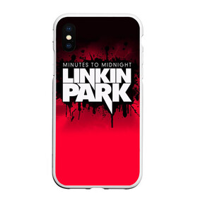 Чехол для iPhone XS Max матовый с принтом Linkin Park в городе Новоалтайск, Силикон | Область печати: задняя сторона чехла, без боковых панелей | Тематика изображения на принте: американская | группа | линкин | майк шинода | метал | музыка | ню | парк | поп | рок | рэп | феникс фаррелл | честер беннингтон | электроник