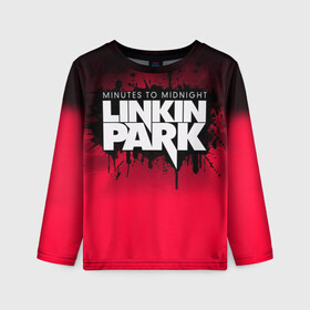 Детский лонгслив 3D с принтом Linkin Park  в городе Новоалтайск, 100% полиэстер | длинные рукава, круглый вырез горловины, полуприлегающий силуэт
 | американская | группа | линкин | майк шинода | метал | музыка | ню | парк | поп | рок | рэп | феникс фаррелл | честер беннингтон | электроник