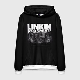 Мужская толстовка 3D с принтом Linkin Park в городе Новоалтайск, 100% полиэстер | двухслойный капюшон со шнурком для регулировки, мягкие манжеты на рукавах и по низу толстовки, спереди карман-кенгуру с мягким внутренним слоем. | Тематика изображения на принте: американская | группа | линкин | майк шинода | метал | музыка | ню | парк | поп | рок | рэп | феникс фаррелл | честер беннингтон | электроник