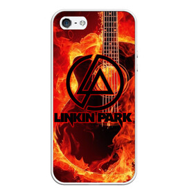 Чехол для iPhone 5/5S матовый с принтом Linkin Park в городе Новоалтайск, Силикон | Область печати: задняя сторона чехла, без боковых панелей | американская | группа | линкин | майк шинода | метал | музыка | ню | парк | поп | рок | рэп | феникс фаррелл | честер беннингтон | электроник