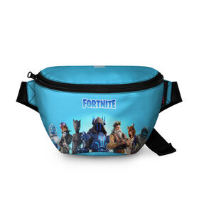 Поясная сумка 3D с принтом FORTNITE WINTER SEASON в городе Новоалтайск, 100% полиэстер | плотная ткань, ремень с регулируемой длиной, внутри несколько карманов для мелочей, основное отделение и карман с обратной стороны сумки застегиваются на молнию | 7 season | 7 сезон | battle | fortnite | royale | winter | битва | владыка | генерал | дожор | зима | королевская | льда | мороз | неоновая | ночной | рысь | скин | снайпер | снежный | фортнайт | форточка