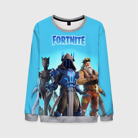 Мужской свитшот 3D с принтом FORTNITE WINTER SEASON в городе Новоалтайск, 100% полиэстер с мягким внутренним слоем | круглый вырез горловины, мягкая резинка на манжетах и поясе, свободная посадка по фигуре | 7 season | 7 сезон | battle | fortnite | royale | winter | битва | владыка | генерал | дожор | зима | королевская | льда | мороз | неоновая | ночной | рысь | скин | снайпер | снежный | фортнайт | форточка