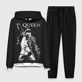 Мужской костюм 3D (с толстовкой) с принтом Queen в городе Новоалтайск,  |  | queen | брайан мэи | британская | группа | джон дикон | королева | роджер тейлор | рок | фредди меркьюри
