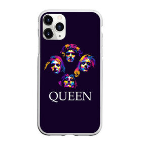 Чехол для iPhone 11 Pro Max матовый с принтом Queen в городе Новоалтайск, Силикон |  | queen | брайан мэи | британская | группа | джон дикон | королева | роджер тейлор | рок | фредди меркьюри