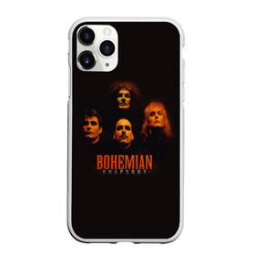Чехол для iPhone 11 Pro матовый с принтом Queen Bohemian Rhapsody в городе Новоалтайск, Силикон |  | queen | брайан мэи | британская | группа | джон дикон | королева | роджер тейлор | рок | фредди меркьюри