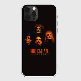 Чехол для iPhone 12 Pro Max с принтом Queen Bohemian Rhapsody в городе Новоалтайск, Силикон |  | queen | брайан мэи | британская | группа | джон дикон | королева | роджер тейлор | рок | фредди меркьюри
