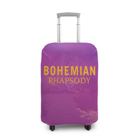 Чехол для чемодана 3D с принтом Queen Bohemian Rhapsody в городе Новоалтайск, 86% полиэфир, 14% спандекс | двустороннее нанесение принта, прорези для ручек и колес | queen | богемская рапсодия | брайан мэи | британская | группа | королева | роджер тейлор | рок | фредди меркьюри