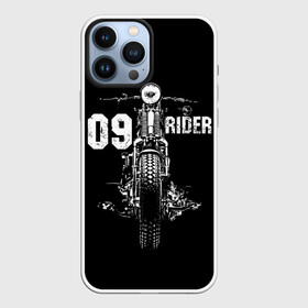 Чехол для iPhone 13 Pro Max с принтом 09 rider в городе Новоалтайск,  |  | Тематика изображения на принте: background | bike | black | club | drawing | freedom | insc | legend | life | motorcycle | road | speed | америка | байк | вид | винтаж | дорога | жизнь | клуб | легенда | мотоцикл | надпись | проекция | ретро | рисунок | свобода | скорость