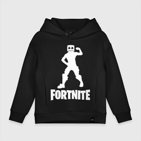 Детское худи Oversize хлопок с принтом FORTNITE x MARSHMELLO в городе Новоалтайск, френч-терри — 70% хлопок, 30% полиэстер. Мягкий теплый начес внутри —100% хлопок | боковые карманы, эластичные манжеты и нижняя кромка, капюшон на магнитной кнопке | Тематика изображения на принте: 2019 | armor | armour | cybersport | esport | fortnite | game | llama | logo | броня | игра | киберспорт | лама | фиолетовый | фирменные цвета | фортнайт