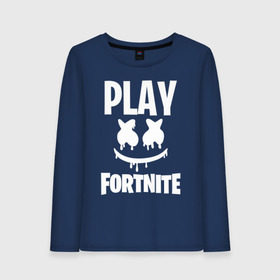 Женский лонгслив хлопок с принтом FORTNITE x MARSHMELLO в городе Новоалтайск, 100% хлопок |  | 2019 | armor | armour | cybersport | esport | fortnite | game | llama | logo | броня | игра | киберспорт | лама | фиолетовый | фирменные цвета | фортнайт