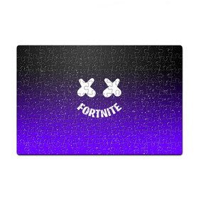 Пазл магнитный 126 элементов с принтом FORTNITE x MARSHMELLO | ФОРТНАЙТ в городе Новоалтайск, полимерный материал с магнитным слоем | 126 деталей, размер изделия —  180*270 мм | 2019 | armor | armour | cybersport | esport | fortnite | game | llama | logo | броня | игра | киберспорт | лама | фиолетовый | фирменные цвета | фортнайт