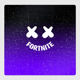 Магнитный плакат 3Х3 с принтом FORTNITE x MARSHMELLO | ФОРТНАЙТ в городе Новоалтайск, Полимерный материал с магнитным слоем | 9 деталей размером 9*9 см | 2019 | armor | armour | cybersport | esport | fortnite | game | llama | logo | броня | игра | киберспорт | лама | фиолетовый | фирменные цвета | фортнайт